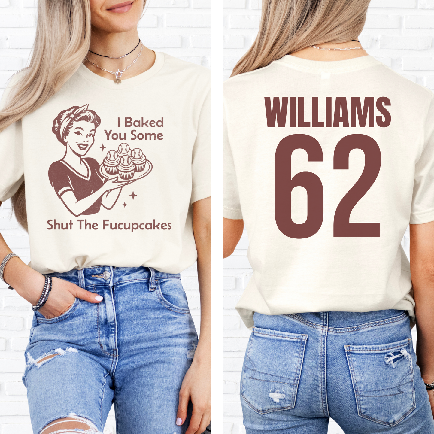 I Baked You Some Baseball Cupcakes T-Shirt