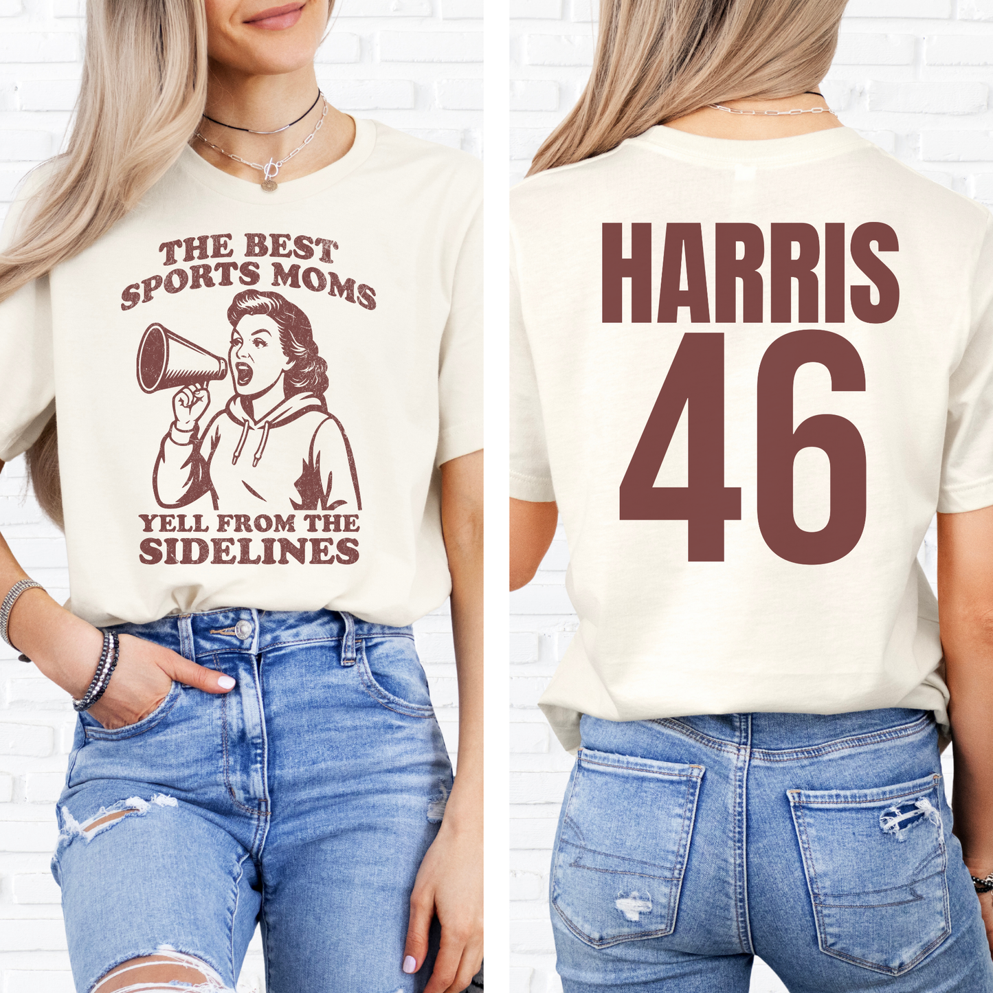 The Best Sports Moms Yell T-Shirt