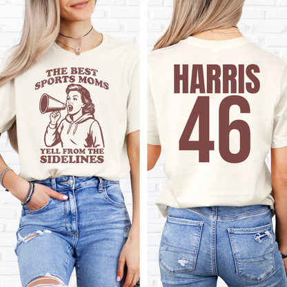 The Best Sports Moms Yell T-Shirt