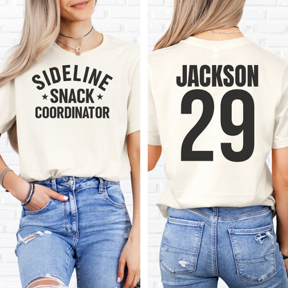 Sideline Snack Coordinator T-Shirt
