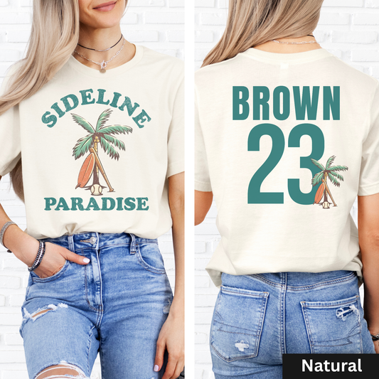 Sideline Paradise Baseball T-Shirt