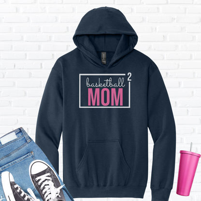 Basketball Mom Squared Hoodie