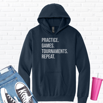 Practice Games Tournament Hoodie