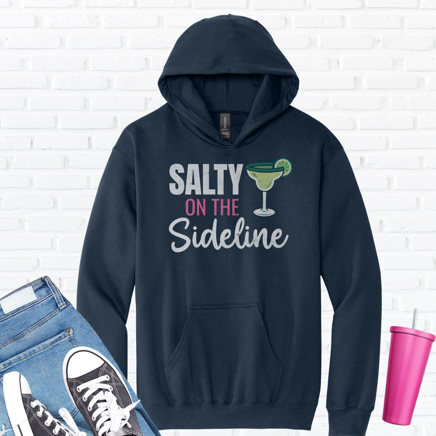 Salty On The Sideline Hoodie