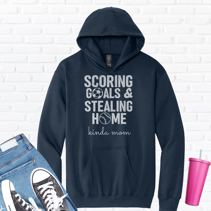 Scoring Goals & Stealing Home Hoodie