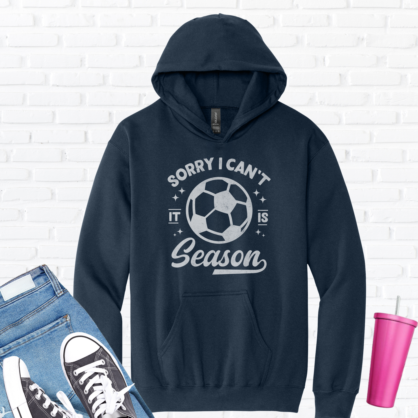 Sorry I Can't Soccer Season Hoodie