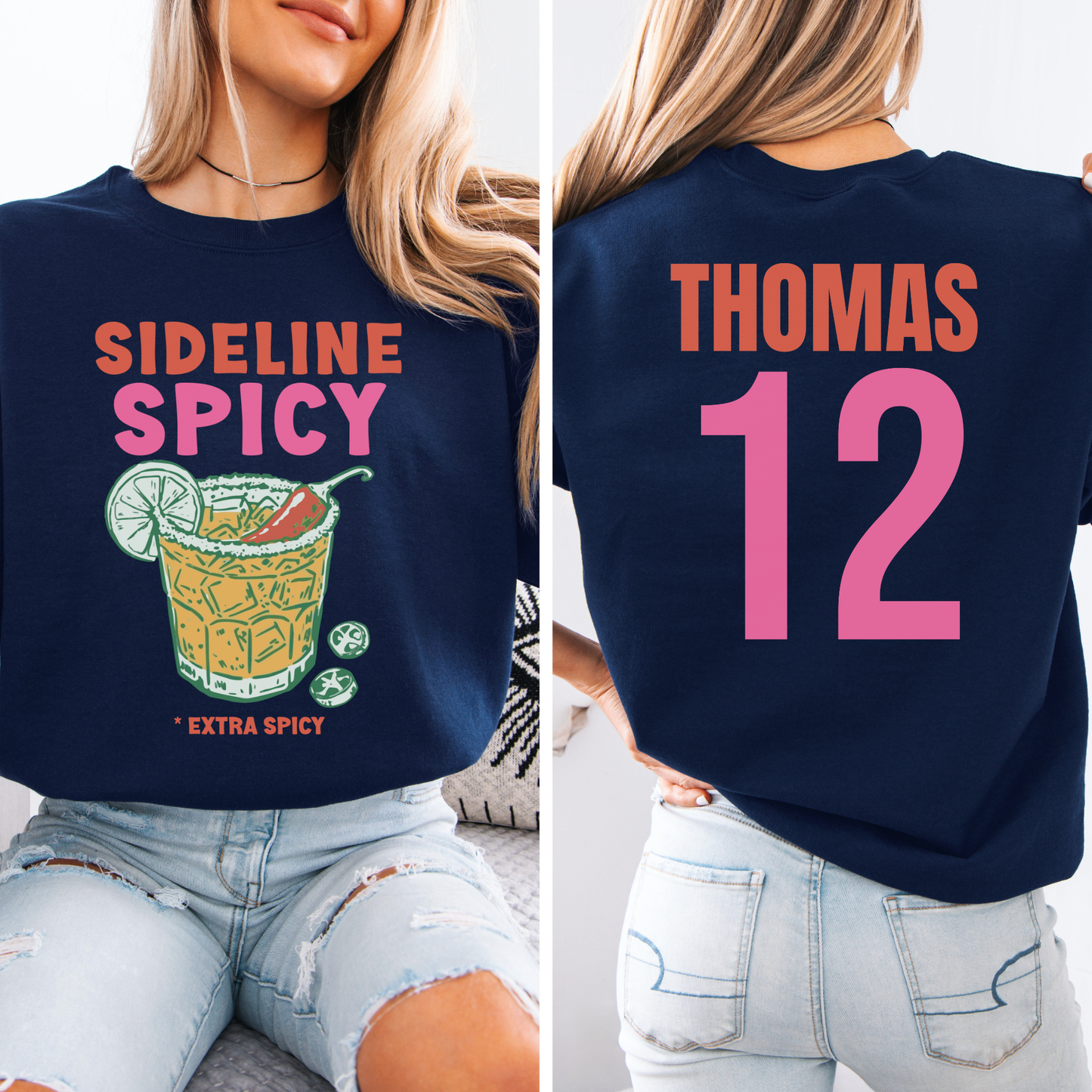 Sideline Spicy Margarita Crewneck