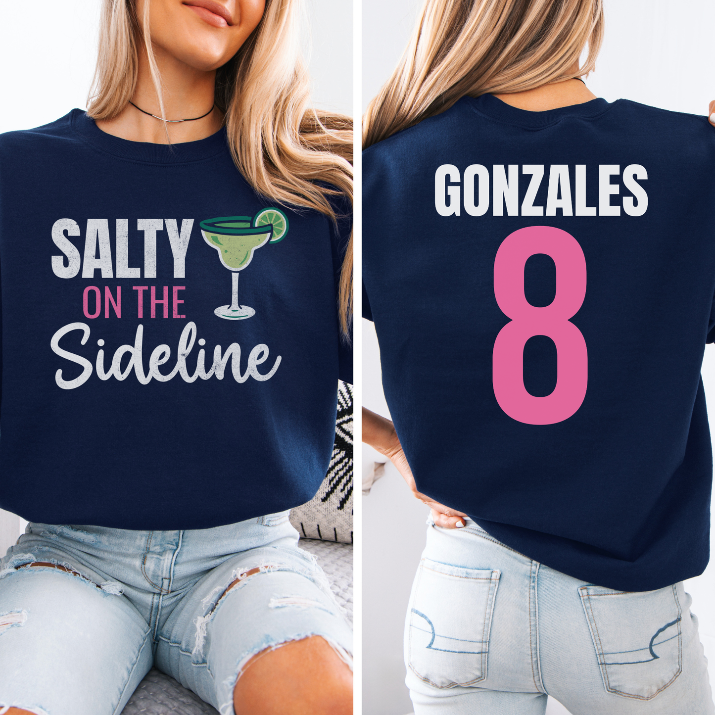 Salty On The Sideline Crewneck