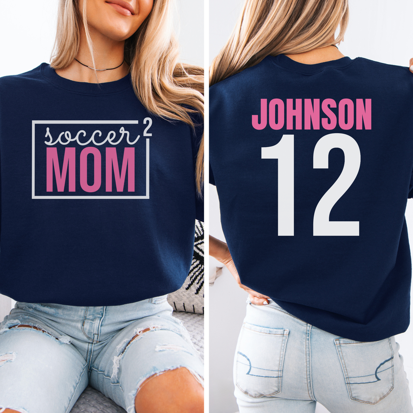 Soccer Mom Squared Crewneck