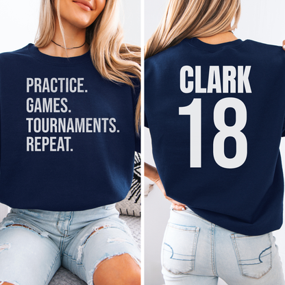Practice Games Tournament Crewneck