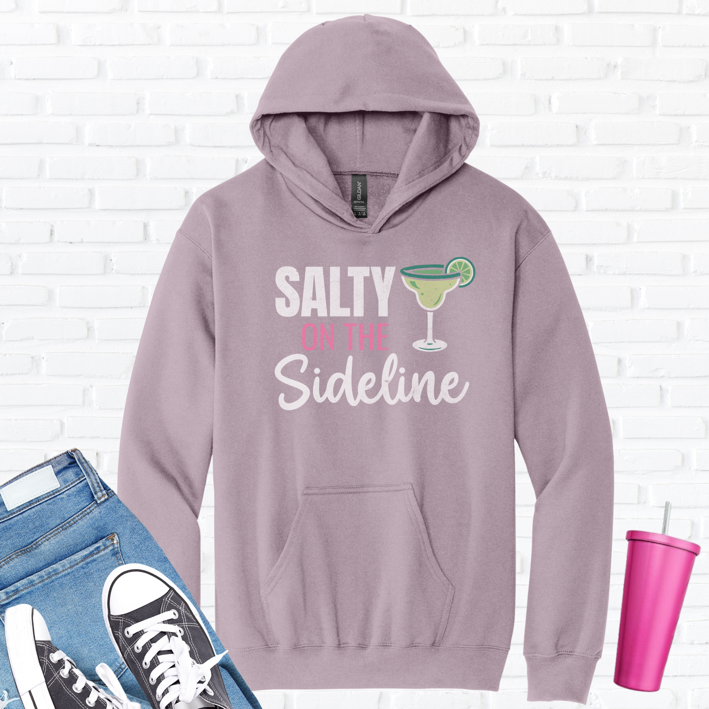 Salty On The Sideline Hoodie