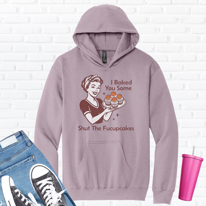 I Baked You Some Basketball Cupcakes Hoodie
