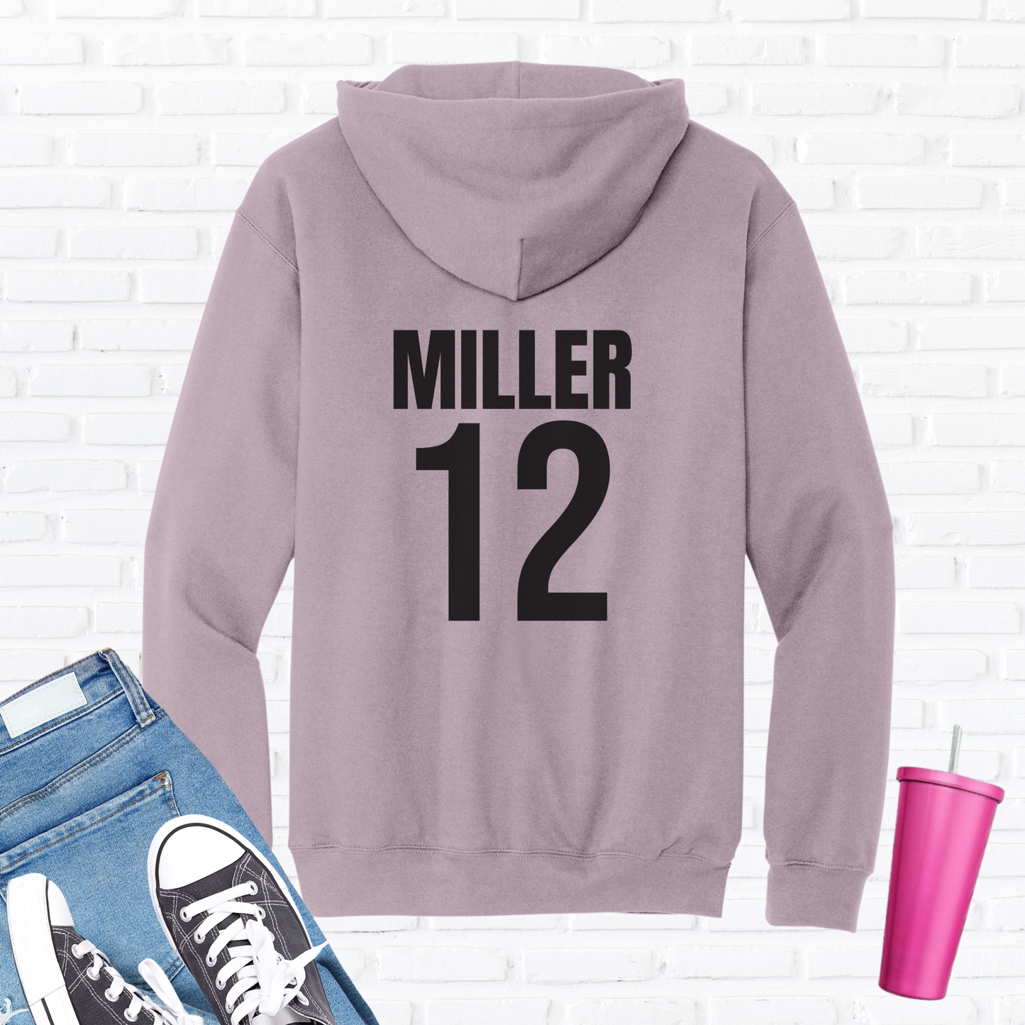 Good Mom Bad Words Basketball Hoodie