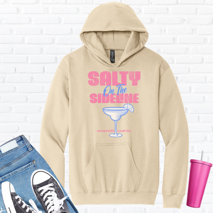 Salty On The Sideline Salt Rim Hoodie