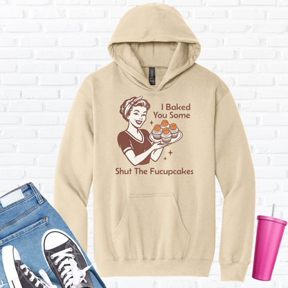 I Baked You Some Basketball Cupcakes Hoodie