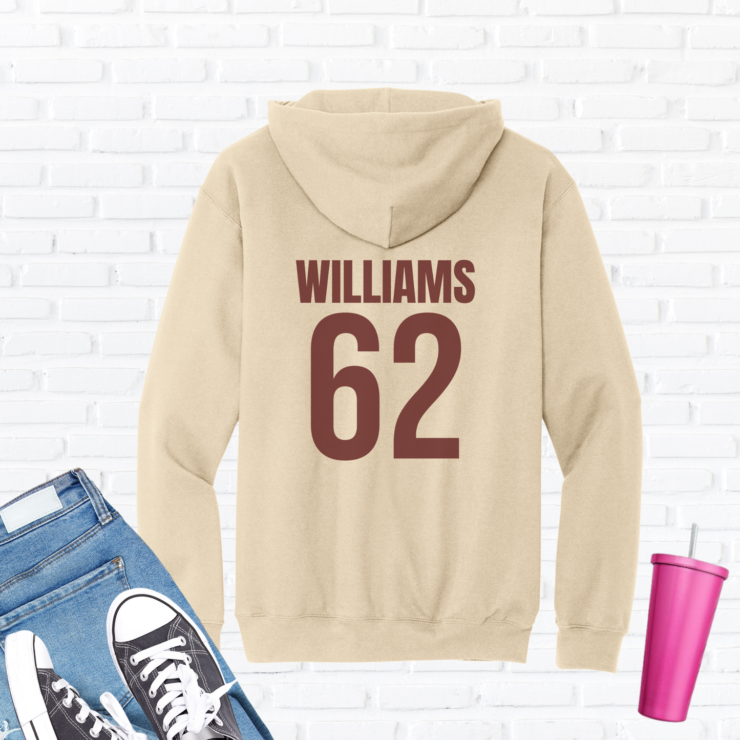 I Baked You Some Volleyball Cupcakes Hoodie