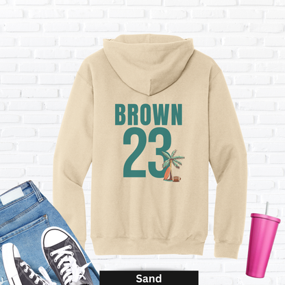 Sideline Paradise Football Hoodie