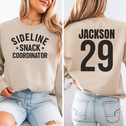 Sideline Snack Coordinator Crewneck