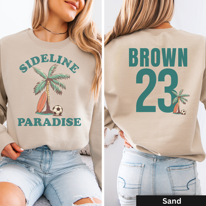 Sideline Paradise Soccer Crewneck