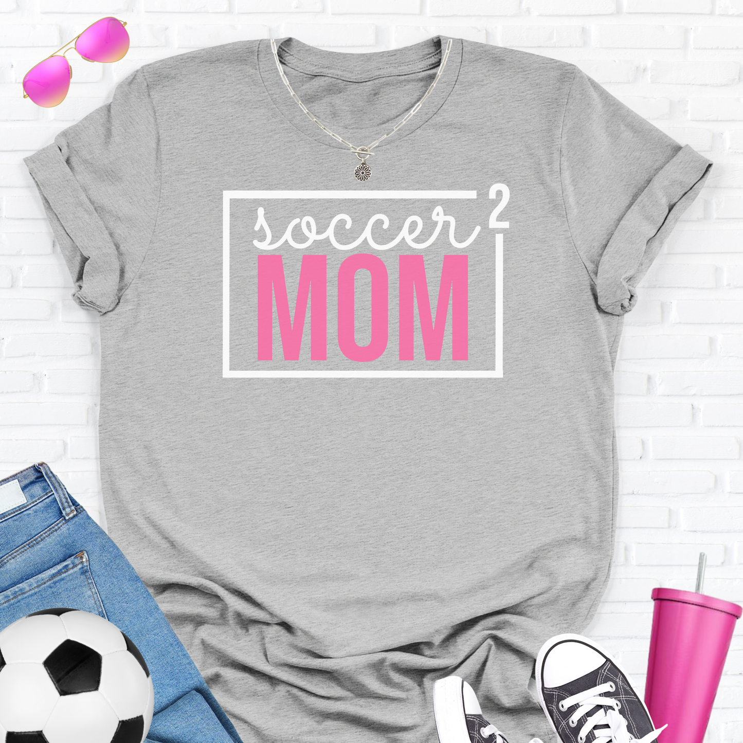 Soccer Mom Squared T-Shirt