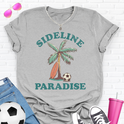 Sideline Paradise Soccer T-Shirt