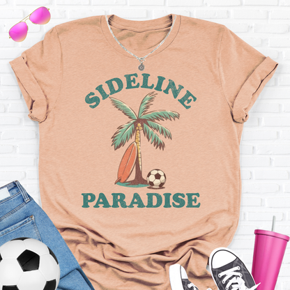 Sideline Paradise Soccer T-Shirt