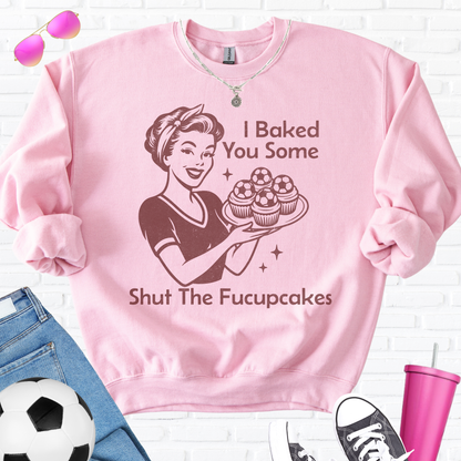 I Baked You Some Soccer Cupcakes Crewneck