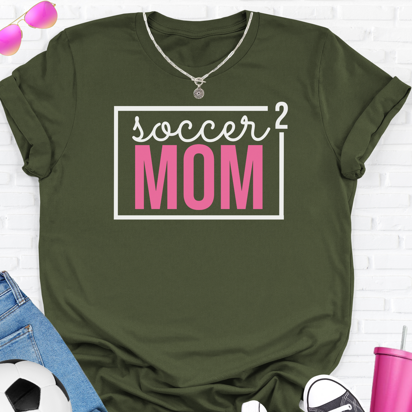 Soccer Mom Squared T-Shirt