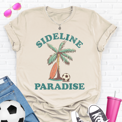 Sideline Paradise Soccer T-Shirt