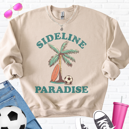 Sideline Paradise Soccer Crewneck