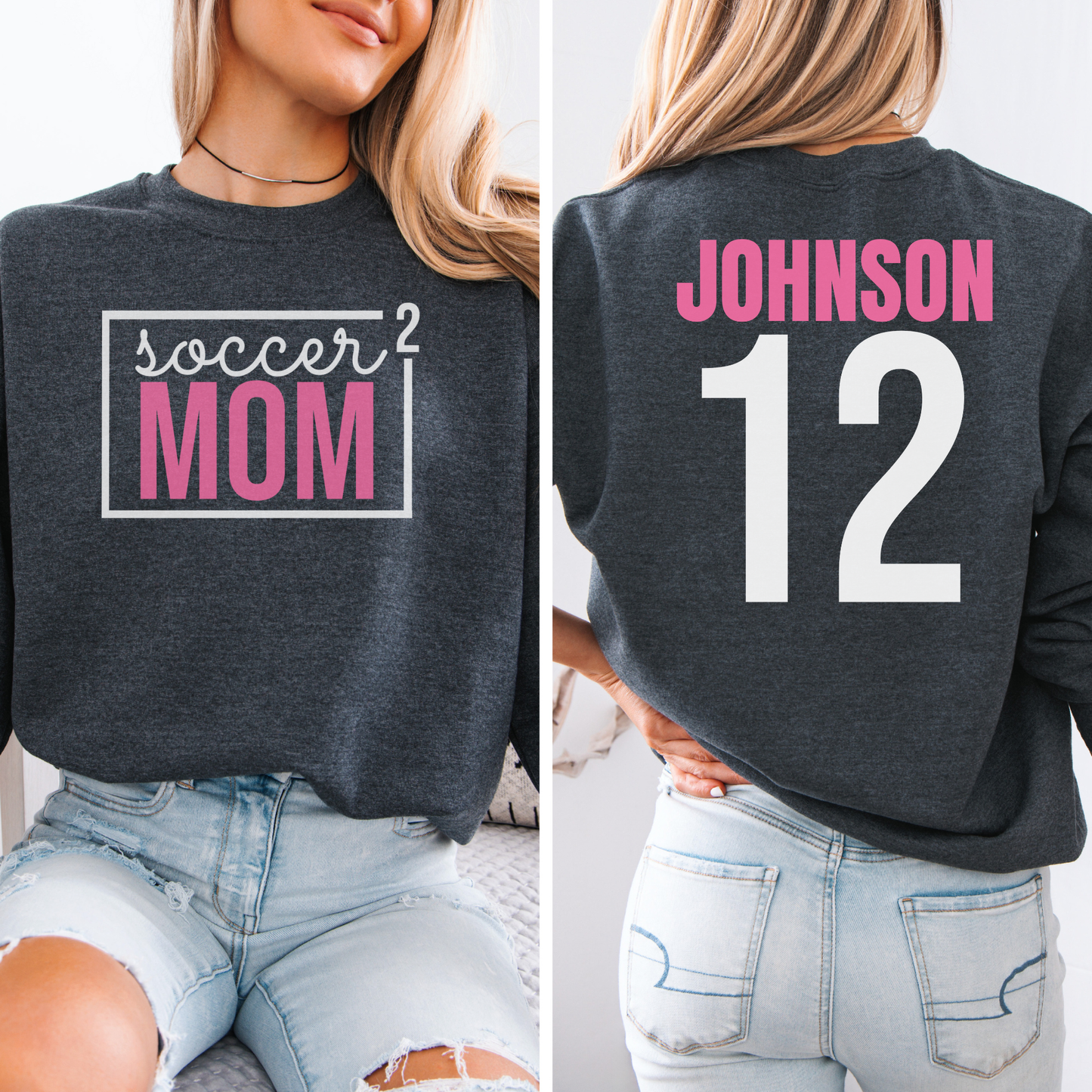 Soccer Mom Squared Crewneck