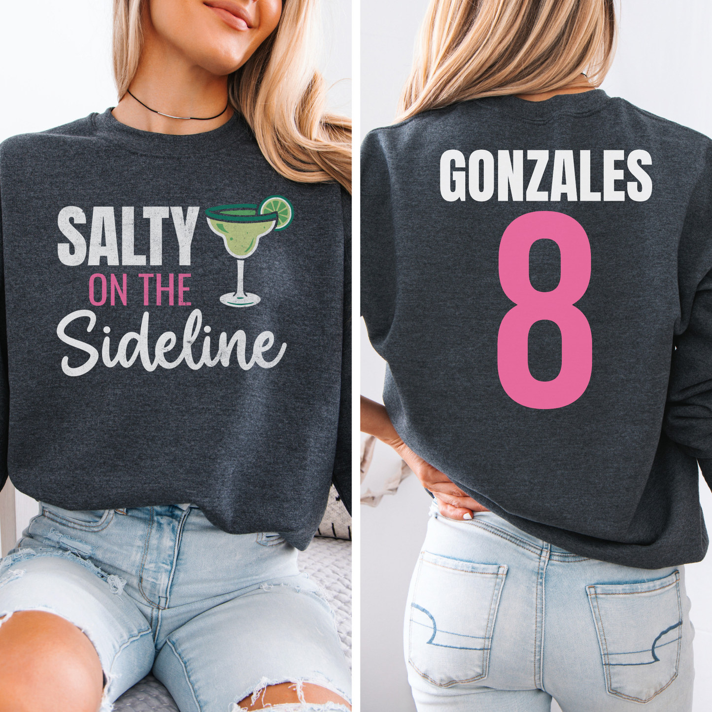 Salty On The Sideline Crewneck