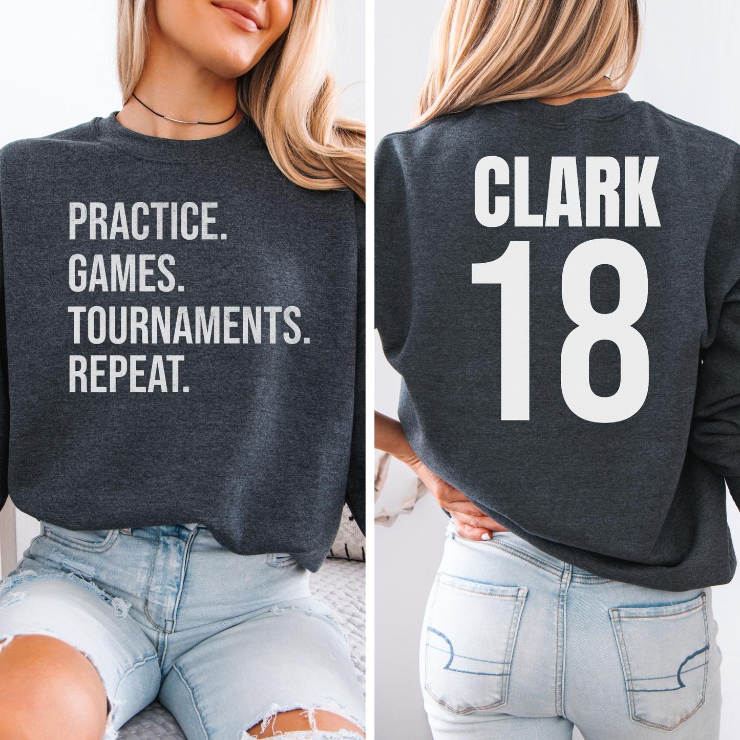 Practice Games Tournament Crewneck
