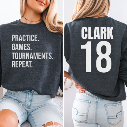 Practice Games Tournament Crewneck