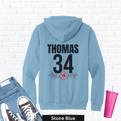 Exhausted AF Football Moms Club Hoodie