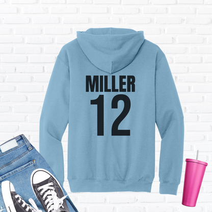 Good Mom Bad Words Baseball Hoodie