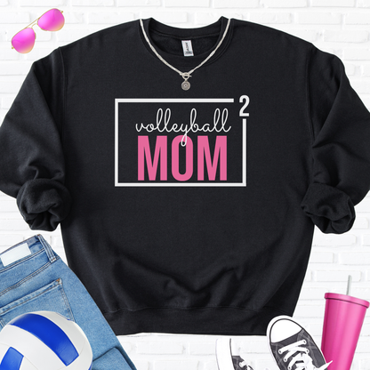 Volleyball Mom Squared Crewneck