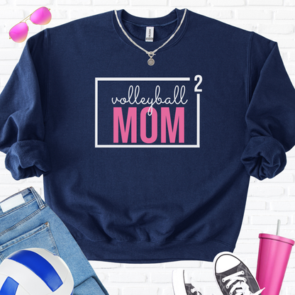 Volleyball Mom Squared Crewneck