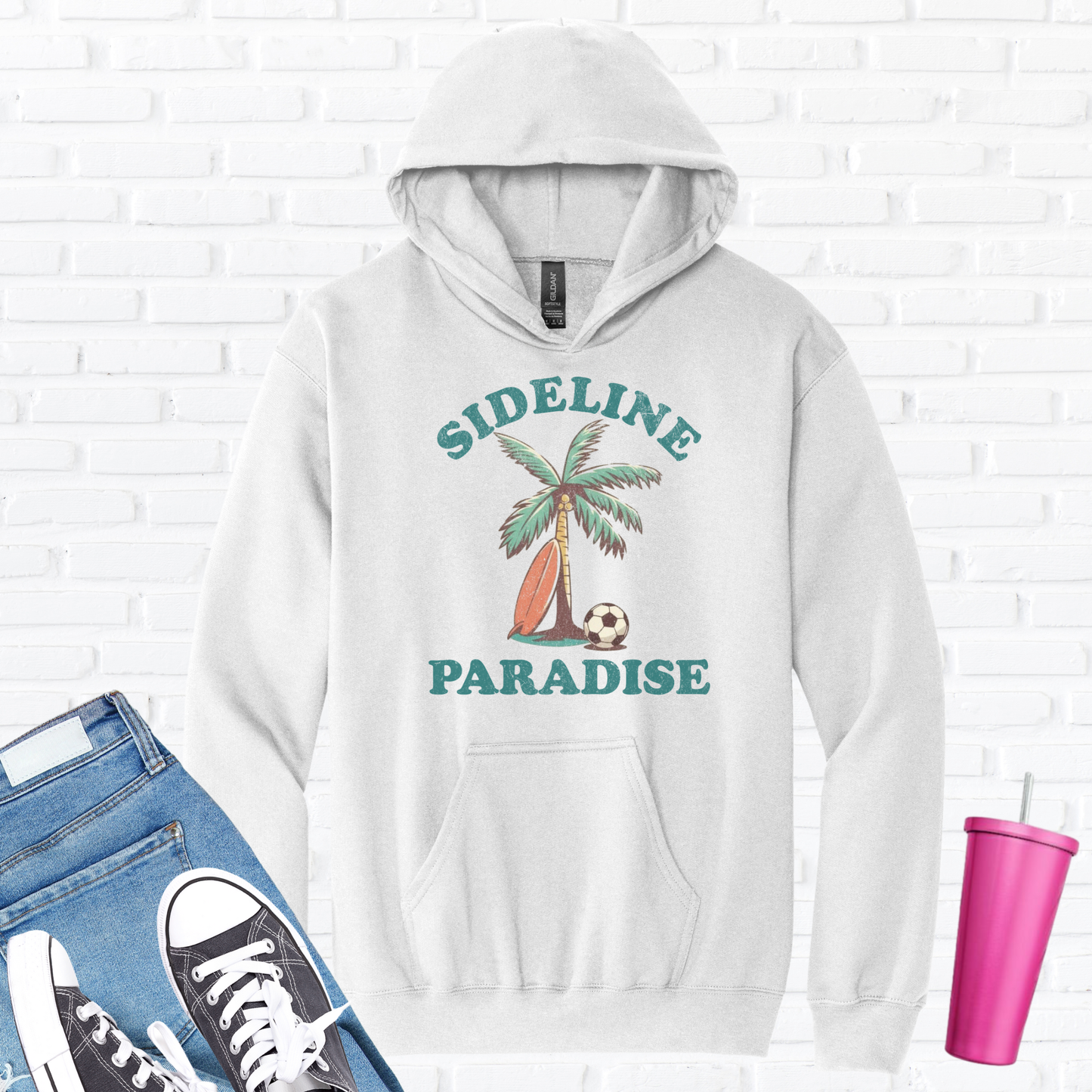 Sideline Paradise Soccer Hoodie
