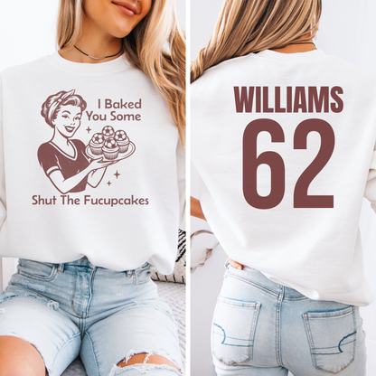 I Baked You Some Soccer Cupcakes Crewneck